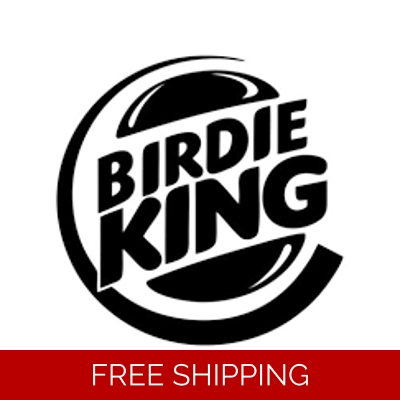 Birdie King bird Die Cut Vinyl Decal sticker